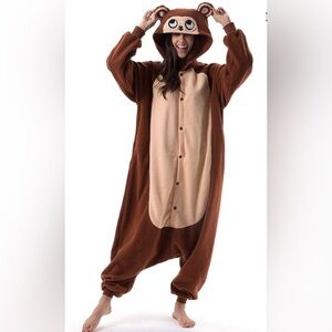 SimZoo Adult Animal Onesie Pajamas Men and Women's Animal Cosplay Costume Unisex
